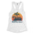 Life is better down the shore Jersey Shore white womens racerback tank top from Phillygoat