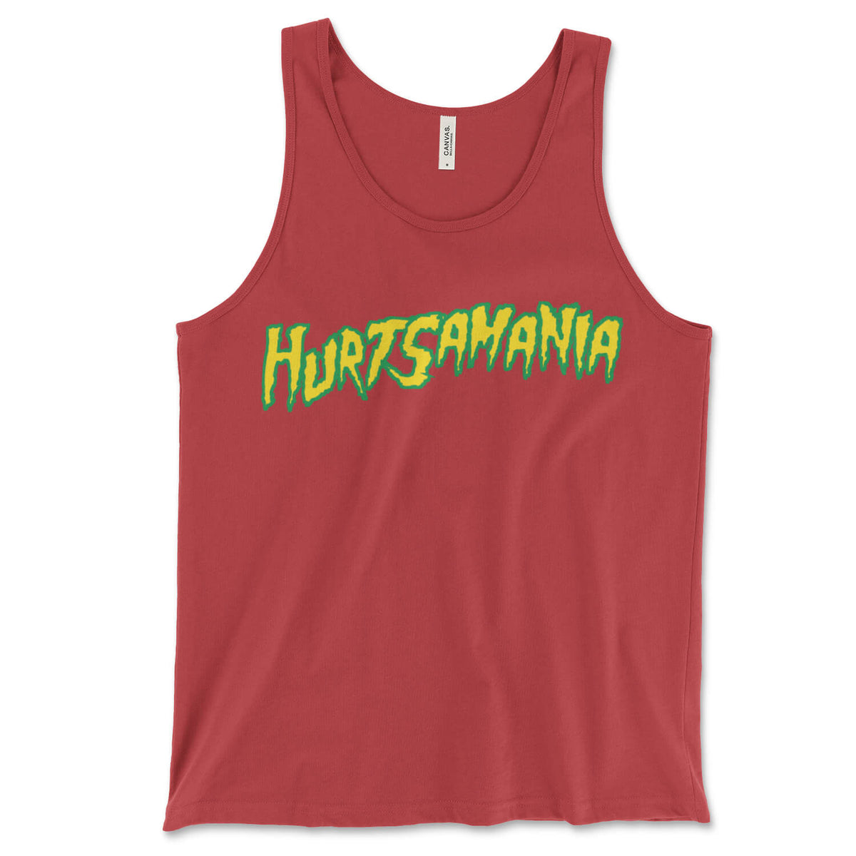 Philadelphia Eagles Jalen Hurts Hurtsamania Hulkamania red tank top from Phillygoat