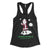 Philadelphia Eagles fans boo Santa Clause at Franklin Field black womens racerback tank top from Phillygoat