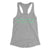 Philadelphia Eagles no one likes us we don't care heather grey womens racerback tank top from Phillygoat