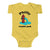 Philadelphia fire hydrant Philly wooder park on butter yellow baby onesie from phillygoat
