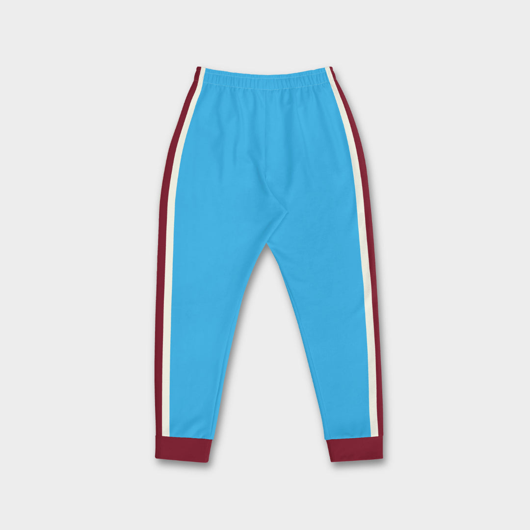 "Old English P & Powder Blue" Premium Joggers