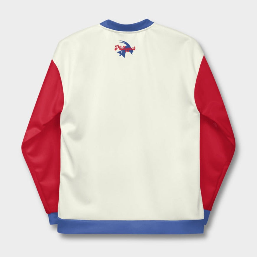 "Old School Philadelphia Baseball Elephant" Premium Track Jacket