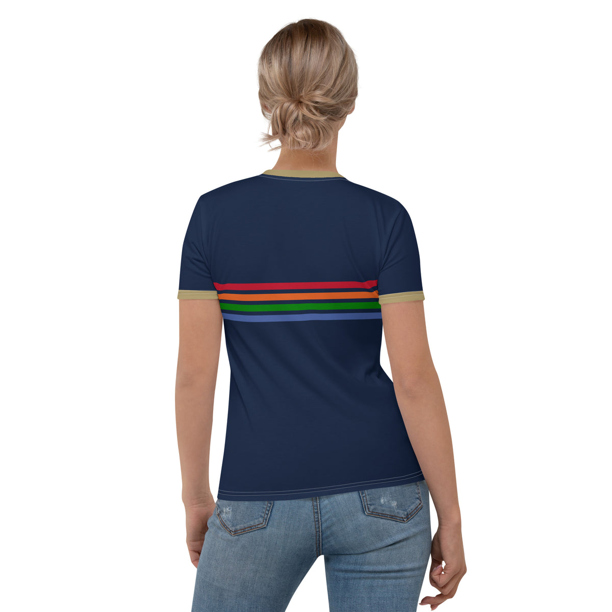 "Phillygoat Spectrum Vibes" Women's Premium Jersey Tee