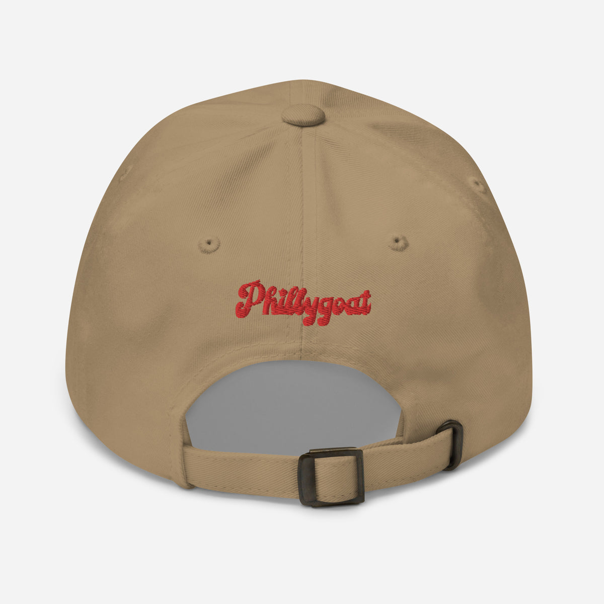 Philly Soft Pretzel Dad Hat | phillygoat Khaki