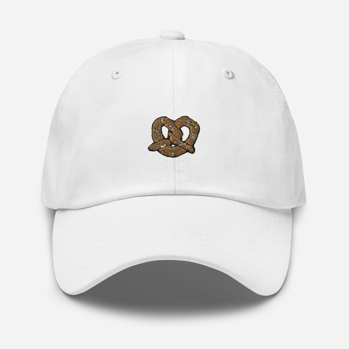 Philly Soft Pretzel Dad Hat | phillygoat Khaki