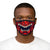 Philadelphia Jersey Devil face mask on black man