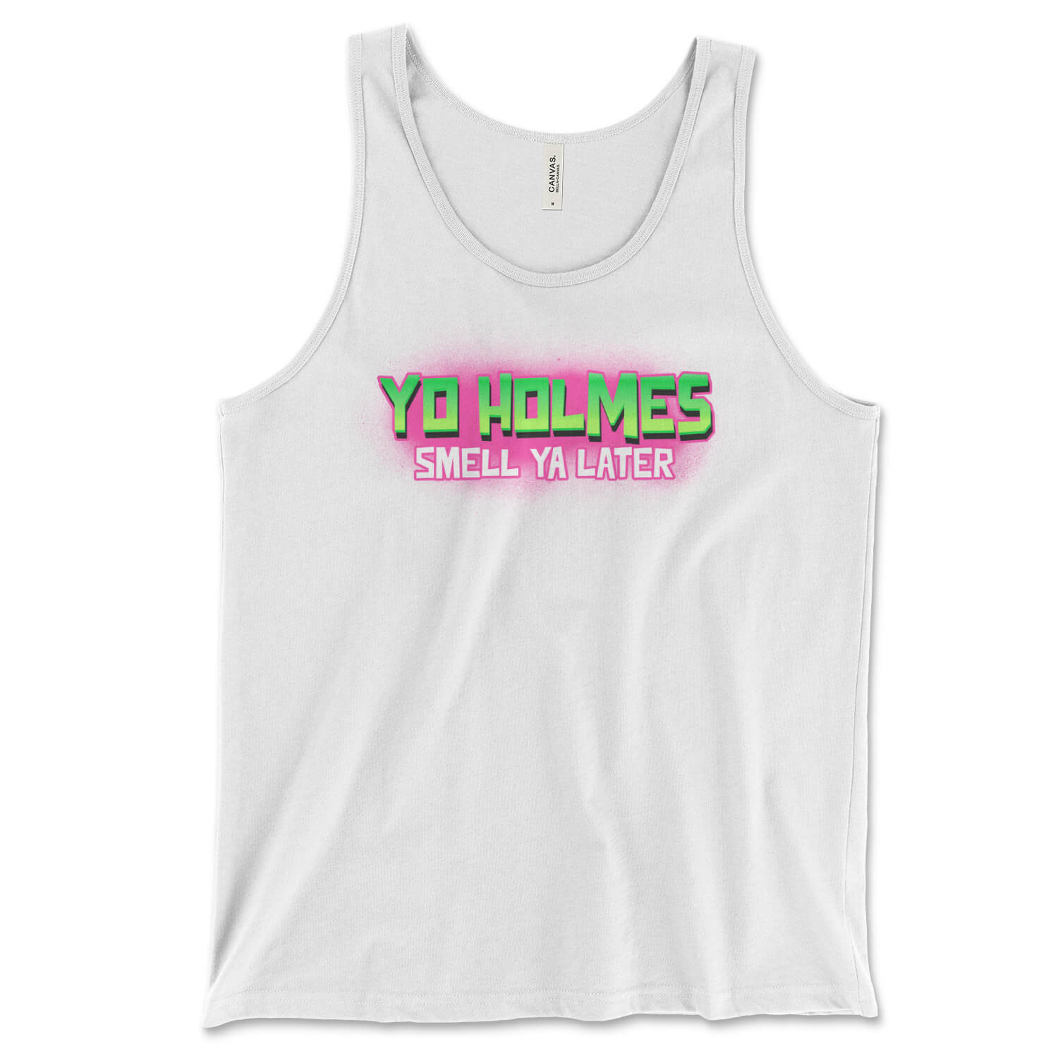 Fresh Prince of Bel-Air Yo Holmes Smell Ya Later white tank top from Phillygoat