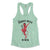 The Jersey Devil Is Real womens mint green racerback tank top from Phillygoat
