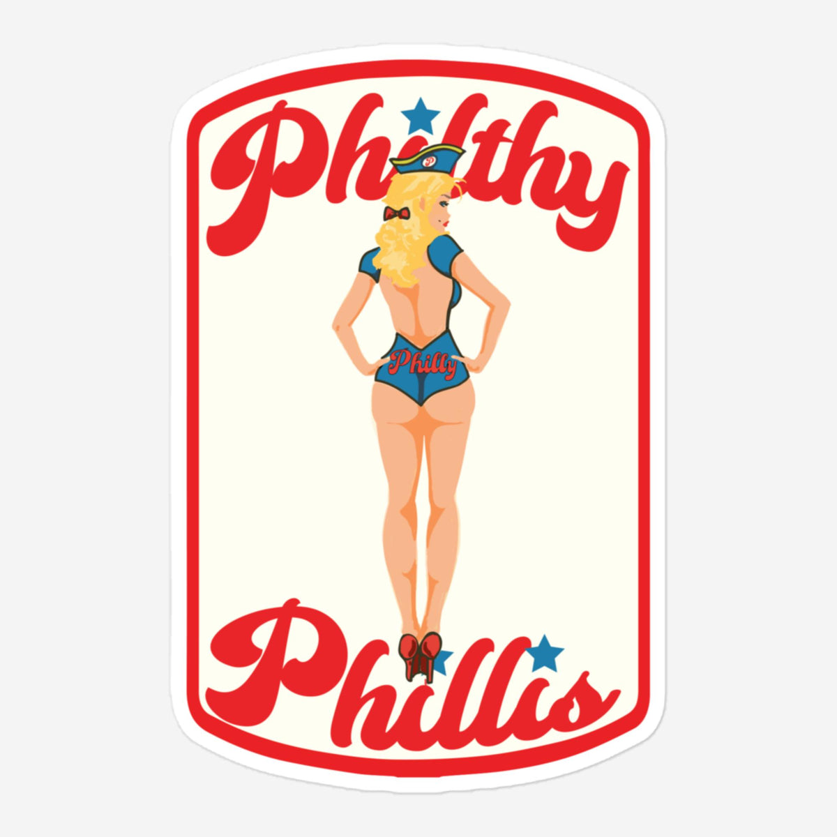 "Philthy Phillis" Sticker
