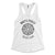 North Philly Yacht Club white womens racerback tank top from Phillygoat
