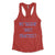 Philadelphia 76ers Allen Iverson We Talkin Bout Practice womens red racerback tank top from Phillygoat
