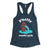 Philadelphia fire hydrant Philly wooder park on a navy blue womens racerback tank top from Phillygoat