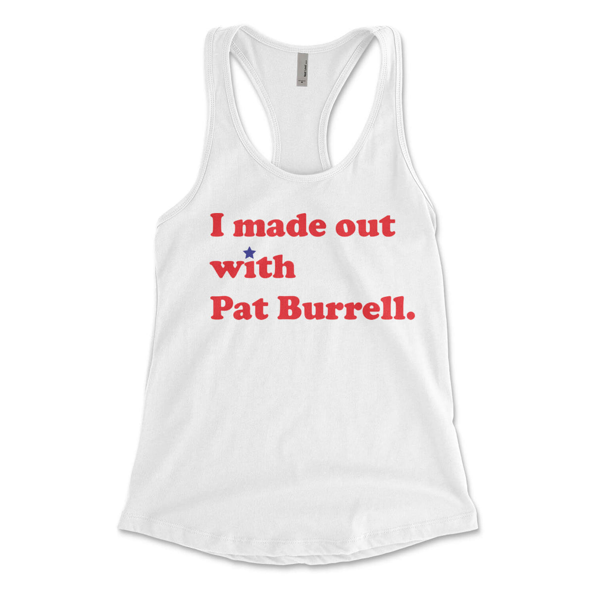 I Made Out with Pat Burrell Women's Tank Top Tank Top DTG,meta-size-chart-phillygoat-womens-tank-top-next-level-1533-ladies-ideal-racerback-tank-sizing-chart,Slim fit,Tank Tops,Women's Clothing by Phillygoat – Philadelphia sports apparel