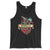 Philadelphia philly snake heart tattoo on a black tank top from Phillygoat