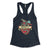 Philadelphia Philly snake tattoo on a midnight navy blue womens racerback tank top from Phillygoat