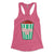 Philadelphia Philly water ice wooder ice hot pink womens racerback tank top from Phillygoat