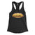 Philly cheesesteak black womens racerback tank top from Phillygoat