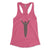 Rocky hot pink womens racerback tank top from Phillygoat