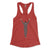 Rocky red womens racerback tank top from Phillygoat