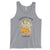 Schuylkill River Mermaid funny Philadelphia athletic heather grey tank top from Phillygoat