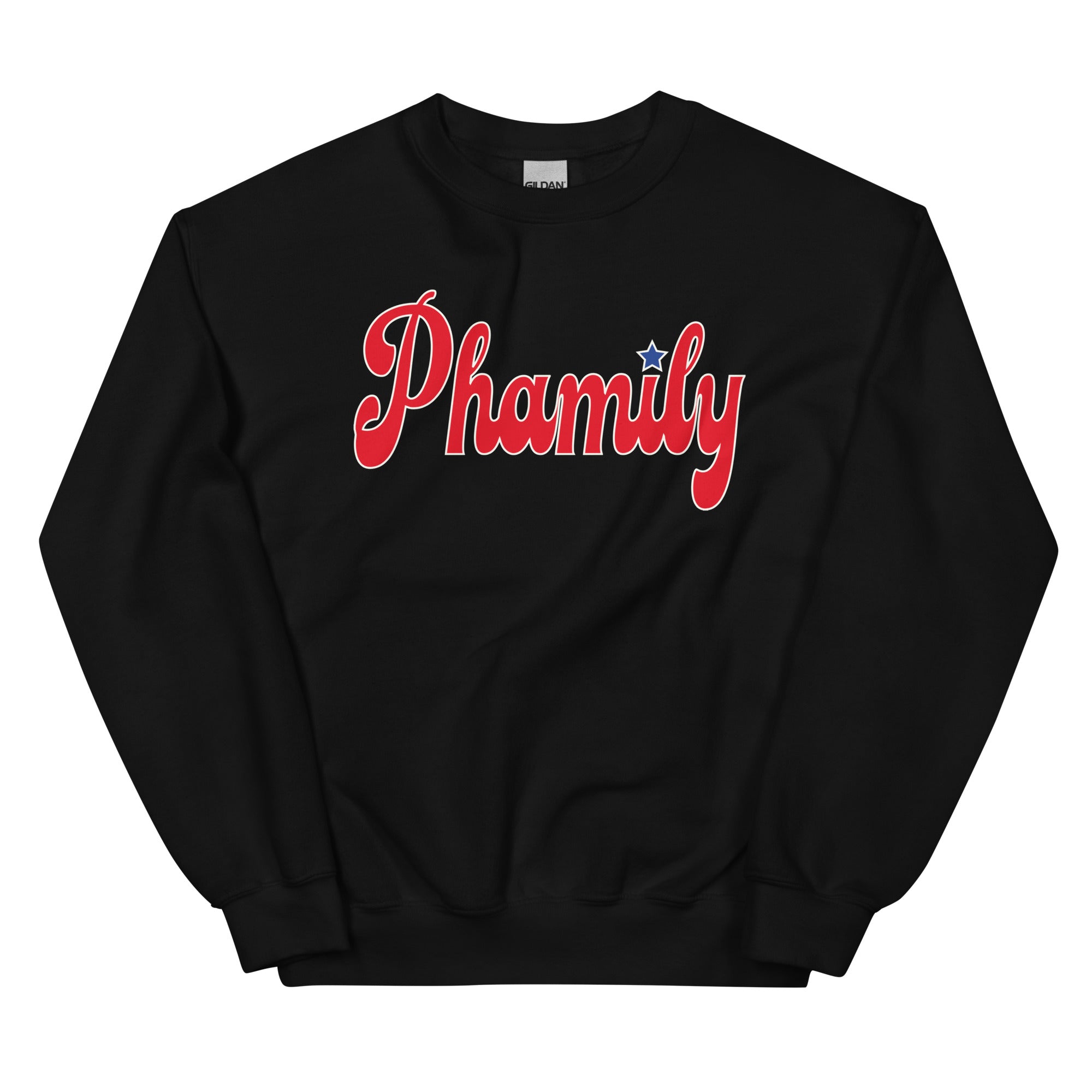 Philadelphia Phillies  phamily black sweatshirt Phillygoat