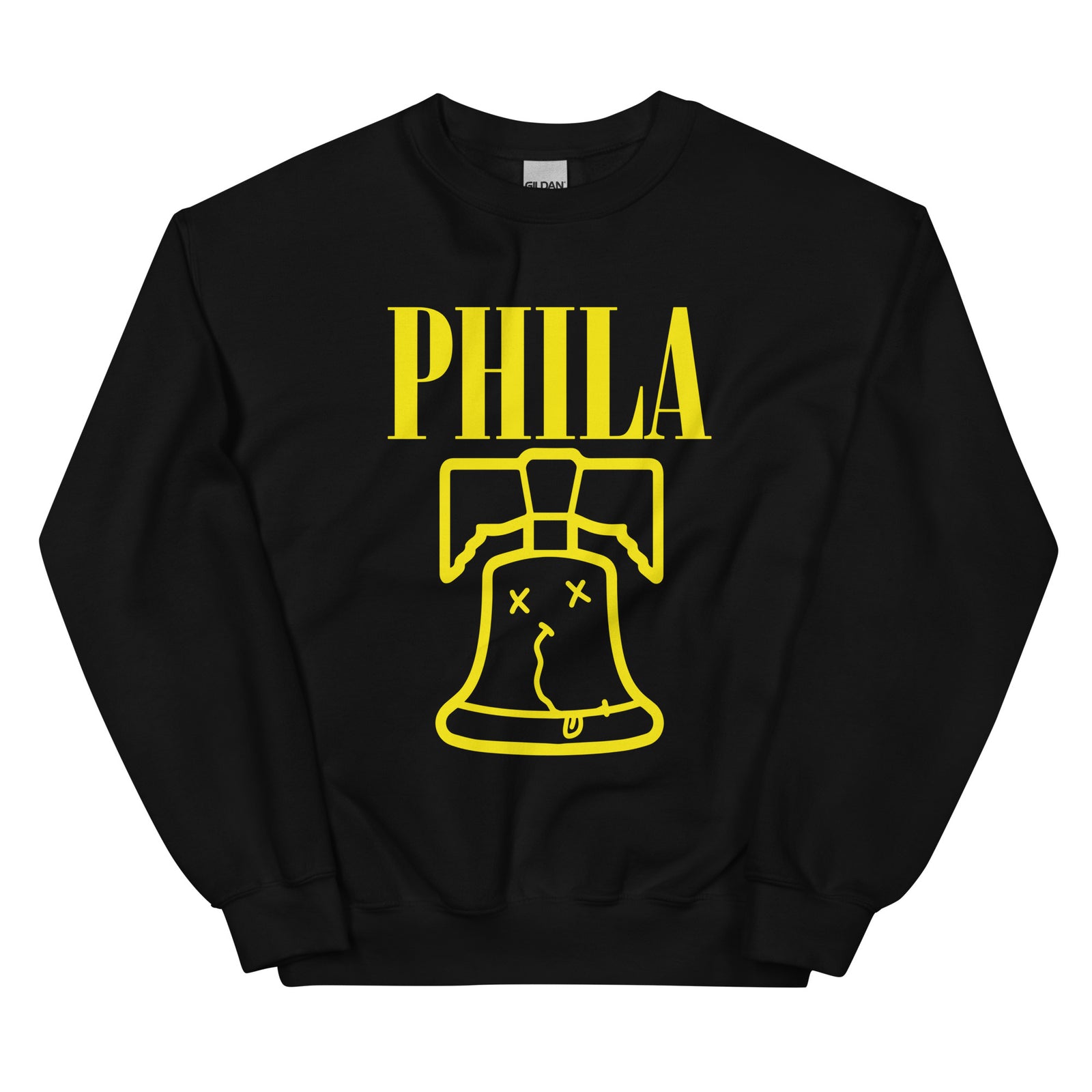 Philadelphia Nirvana black sweatshirt Phillygoat