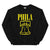 Philadelphia Nirvana black sweatshirt Phillygoat