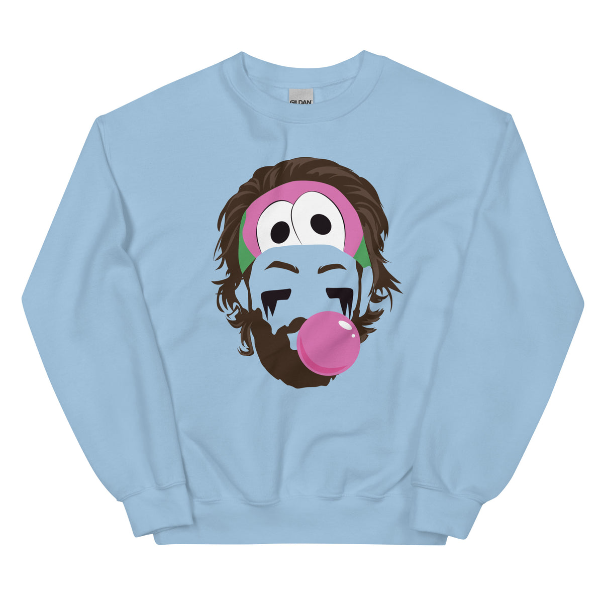 &quot;Hair Flow &amp; Bubble Blow&quot; Sweatshirt