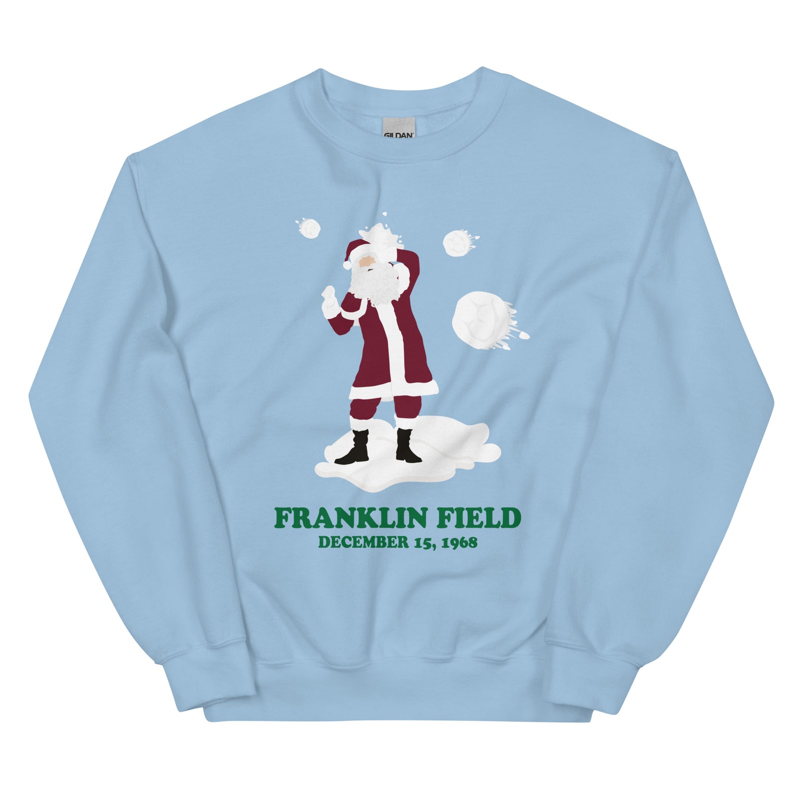 We Booed Santa Sweatshirt Philadelphia Football Go Birds Phillygoat