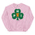 Philadelphia Philly Irish shamrock pink sweatshirt Phillygoat