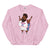Philadelphia 76ers fat Jole Embiid pink sweatshirt Phillygoat