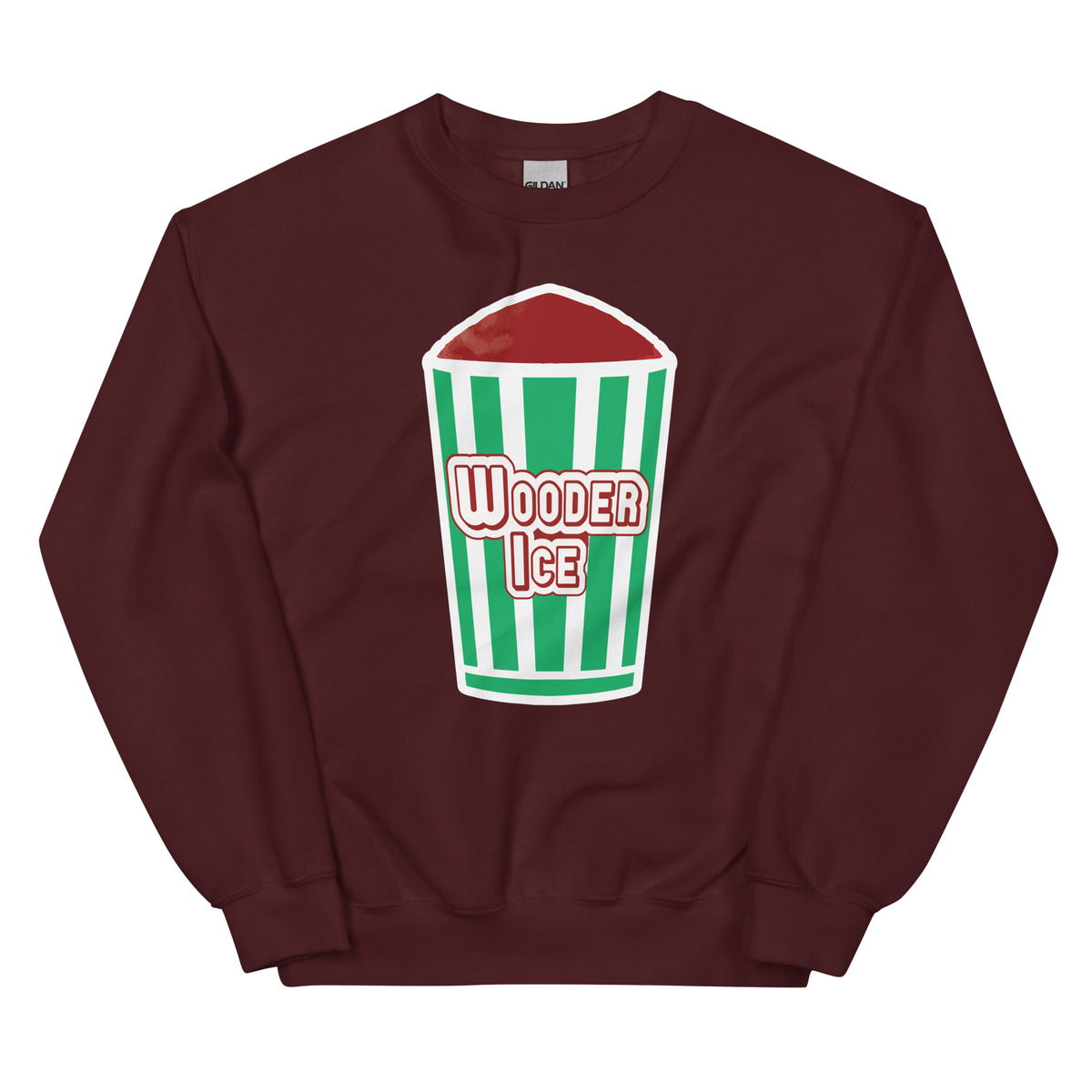 Philadelphia Philly wooder ice Rita's italian water ice maroon sweatshirt Phillygoat 