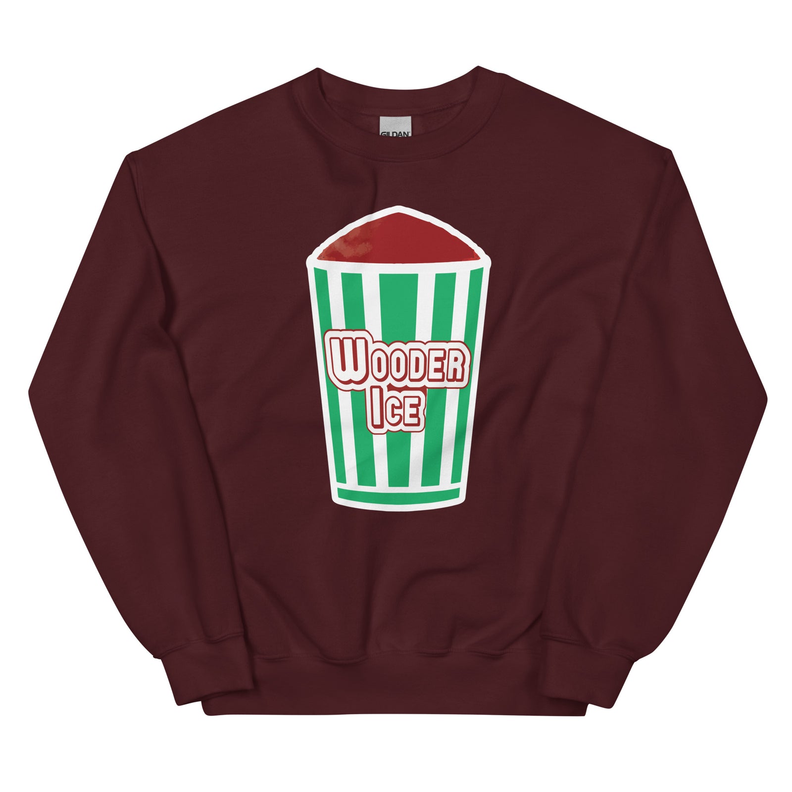 Philadelphia Philly wooder ice Rita's italian water ice maroon sweatshirt Phillygoat 