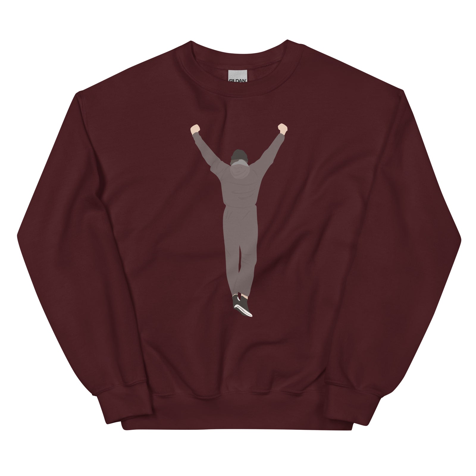 Rocky Balboa Philadelphia Philly victory maroon sweatshirt Phillygoat