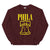 Philadelphia Nirvana maroon sweatshirt Phillygoat