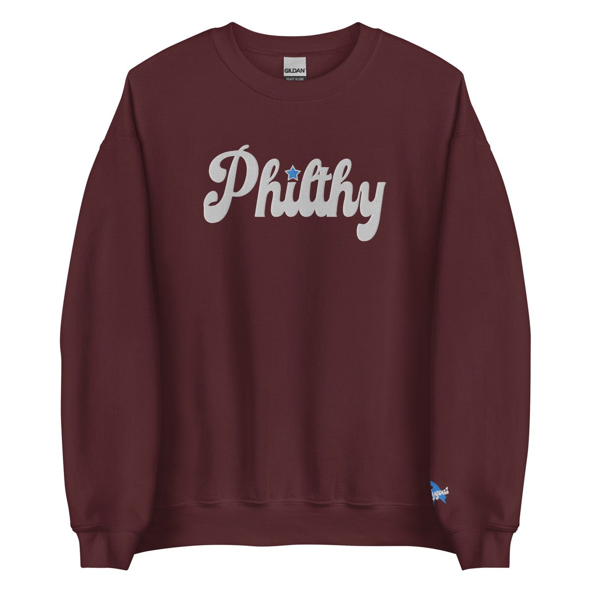 &quot;Philthy&quot; Embroidered Sweatshirt