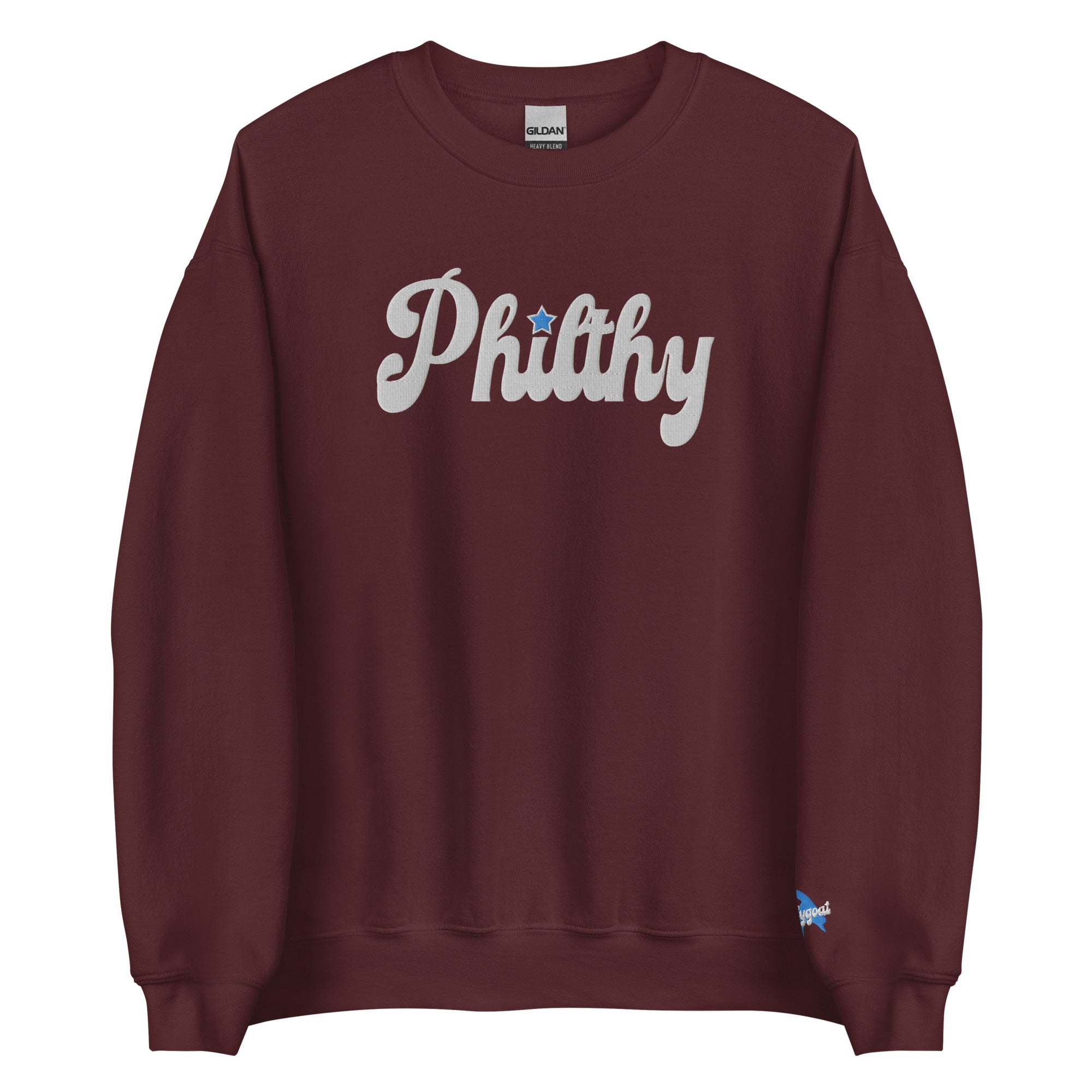 "Philthy" Embroidered Sweatshirt
