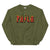 Philadelphia ACDC Phila high voltage army green sweatshirt Phillygoat