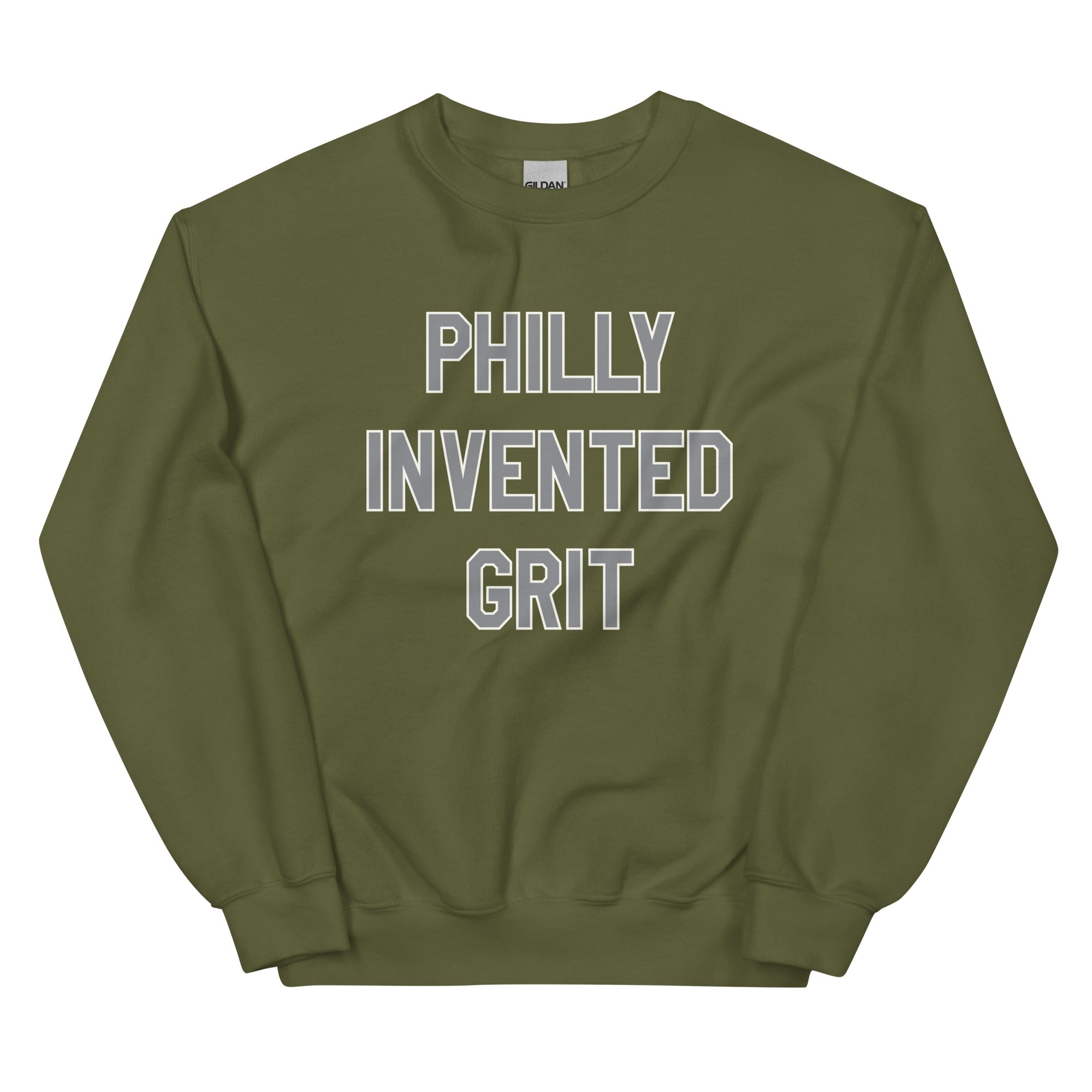 Philadelphia Flyers Philly invented grit green sweatshirt Phillygoat