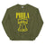 Philadelphia Nirvana army green sweatshirt Phillygoat