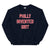 Philadelphia Flyers Philly invented grit navy sweatshirt Phillygoat