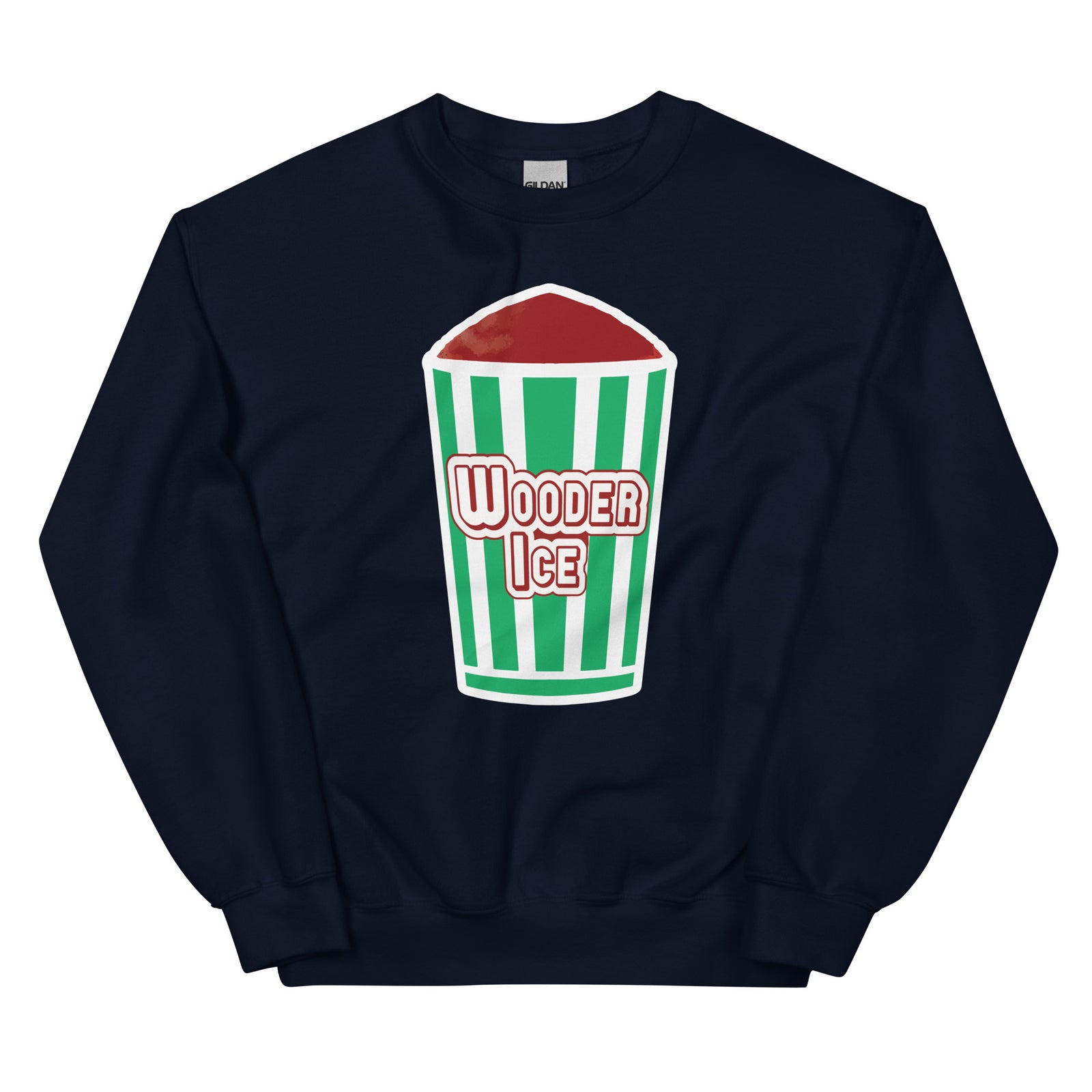 Philadelphia Philly wooder ice Rita's italian water ice navy blue sweatshirt Phillygoat 