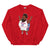 Philadelphia 76ers fat Jole Embiid red sweatshirt Phillygoat