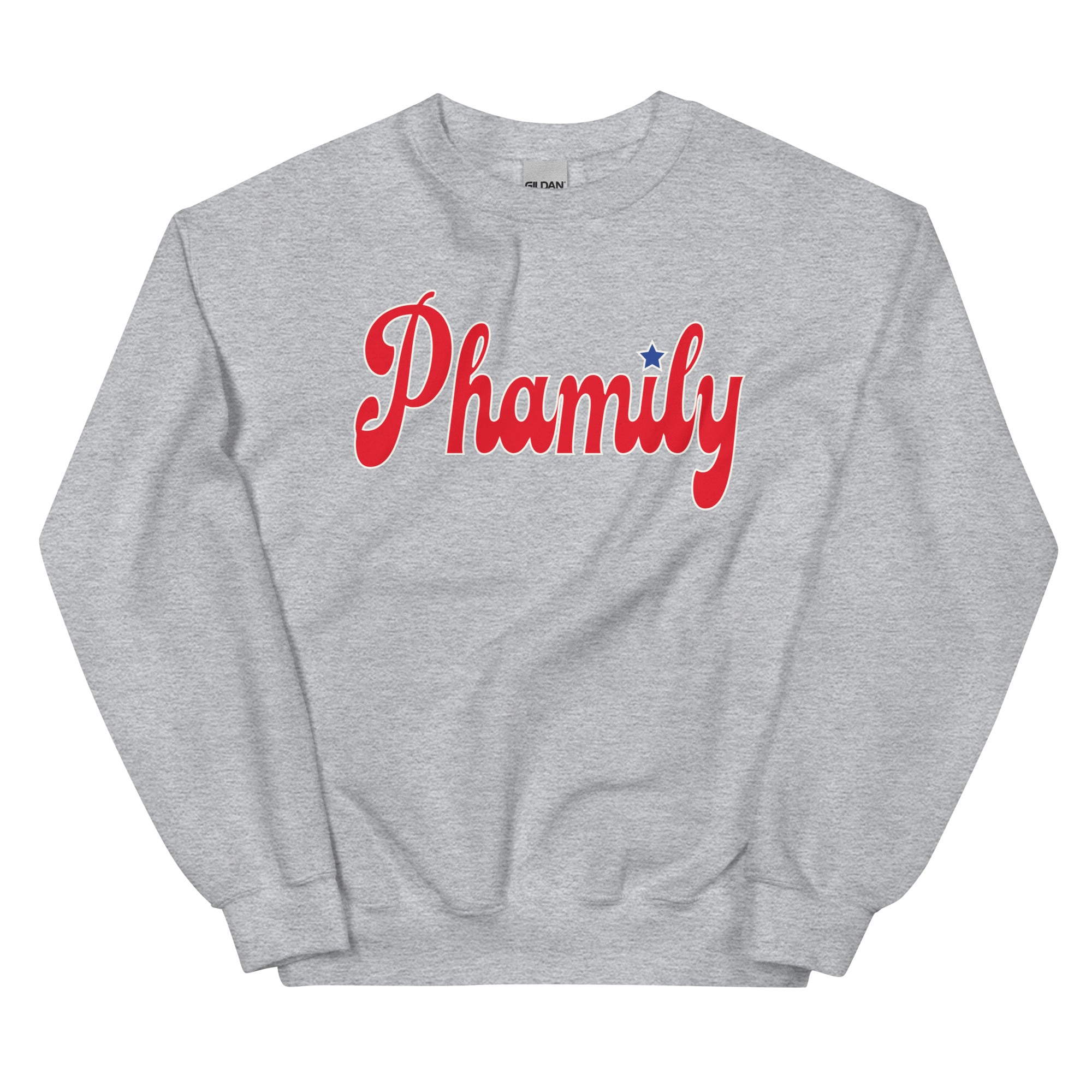Philadelphia Phillies  phamily sport grey sweatshirt Phillygoat