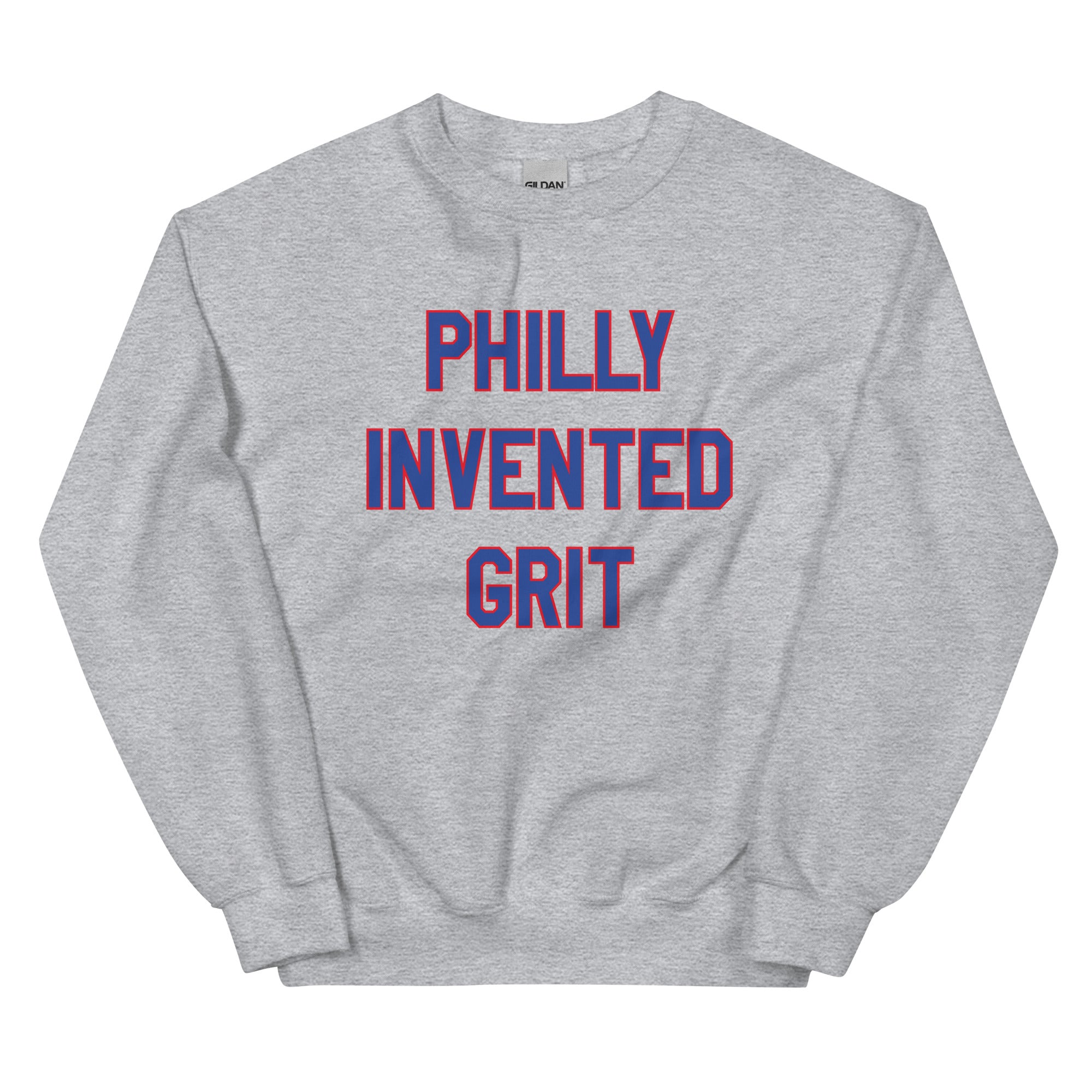 Philadelphia Flyers Philly invented grit grey sweatshirt Phillygoat