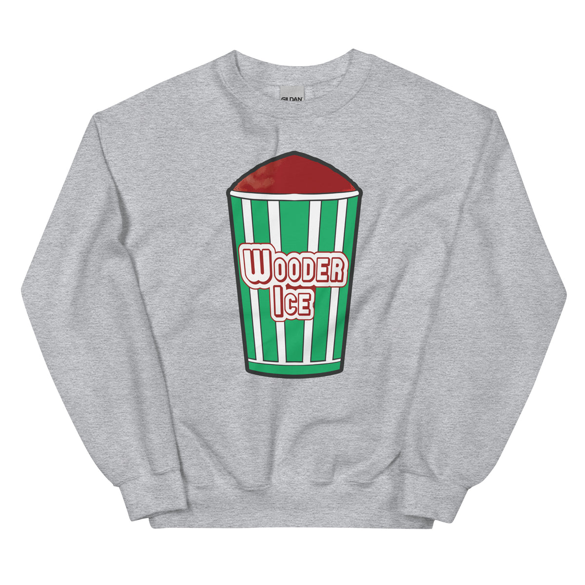 Philadelphia Philly wooder ice Rita's italian water ice sport grey sweatshirt Phillygoat 