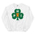 Philadelphia Philly Irish shamrock white sweatshirt Phillygoat