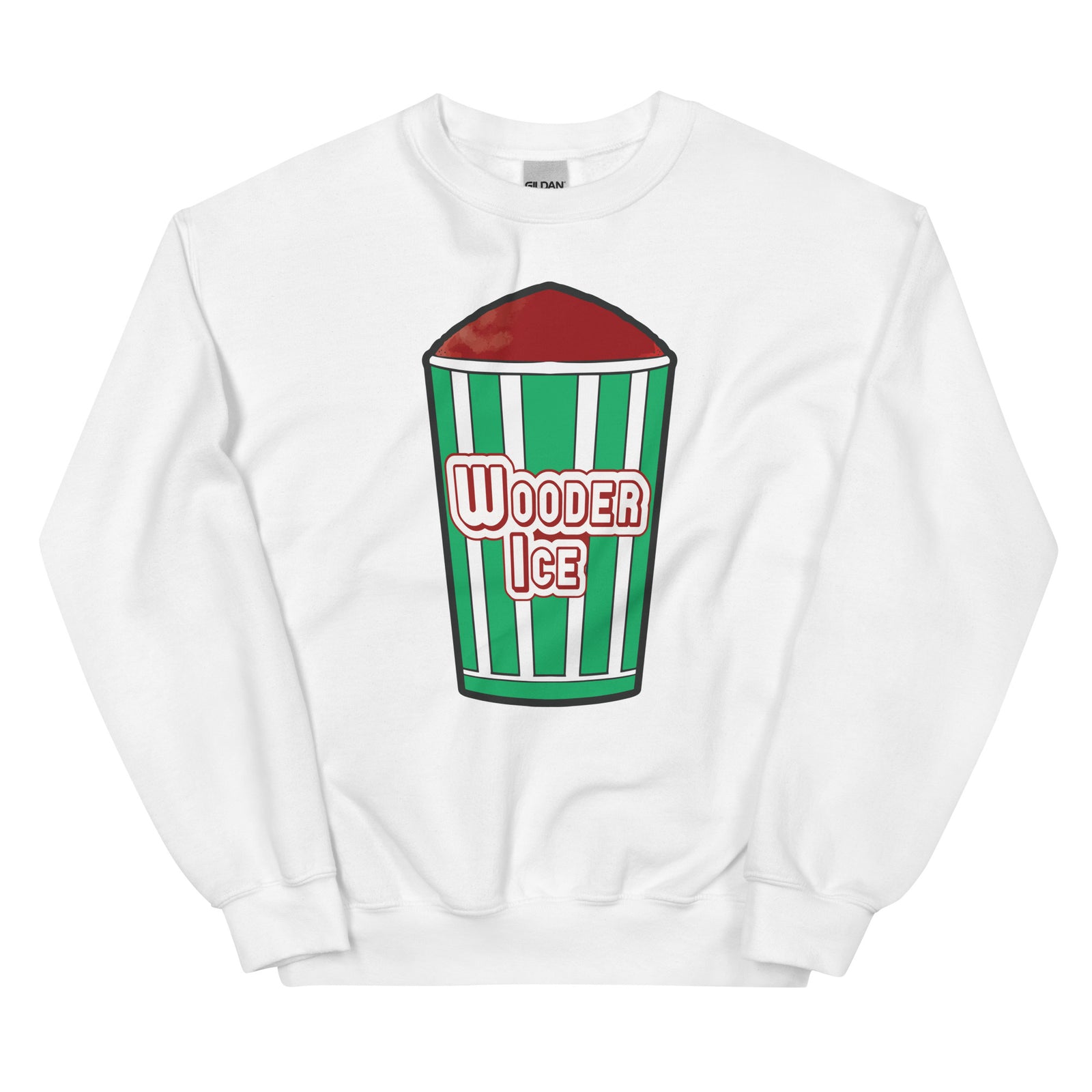 Philadelphia Philly wooder ice Rita's italian water ice white sweatshirt Phillygoat 
