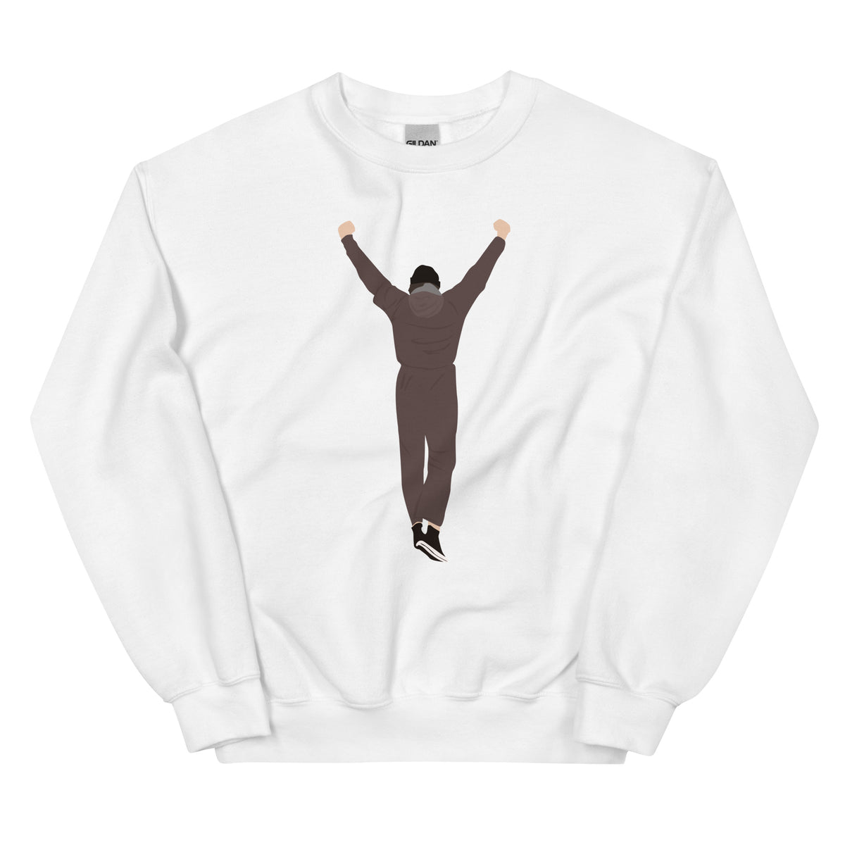 Rocky Balboa Philadelphia Philly victory white sweatshirt Phillygoat